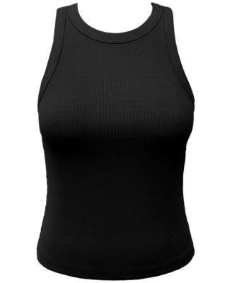 Id Ideology Womens Crewneck Rib-Knit Sleeveless Tank Top, Created for Macys Product Image