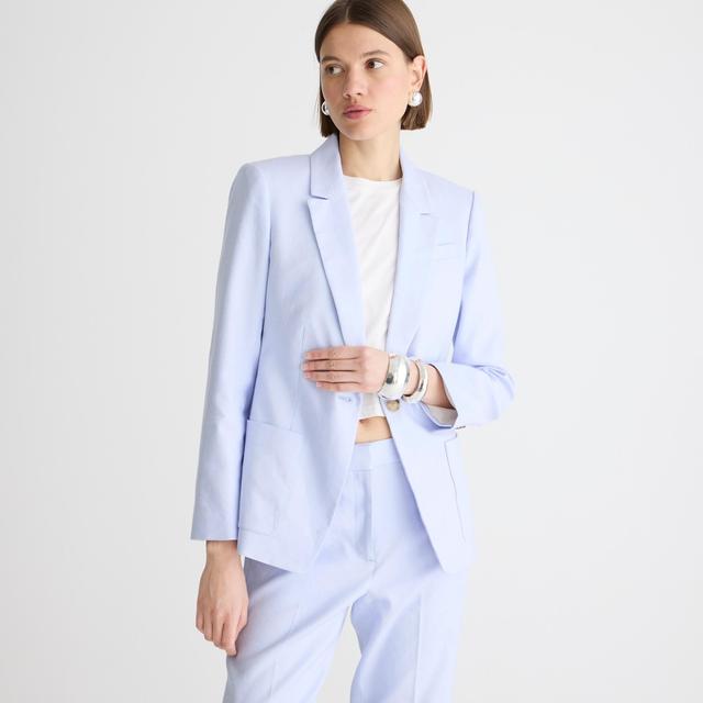 Helena blazer in stretch linen blend Product Image