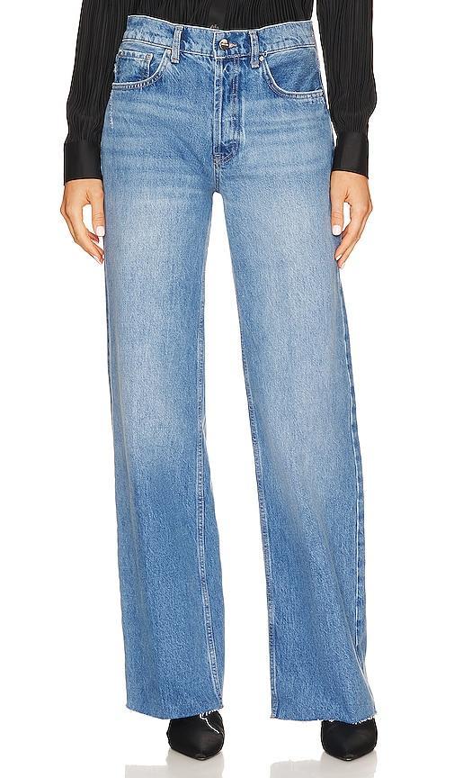 Womens Hugh Wide-Leg Jeans Product Image