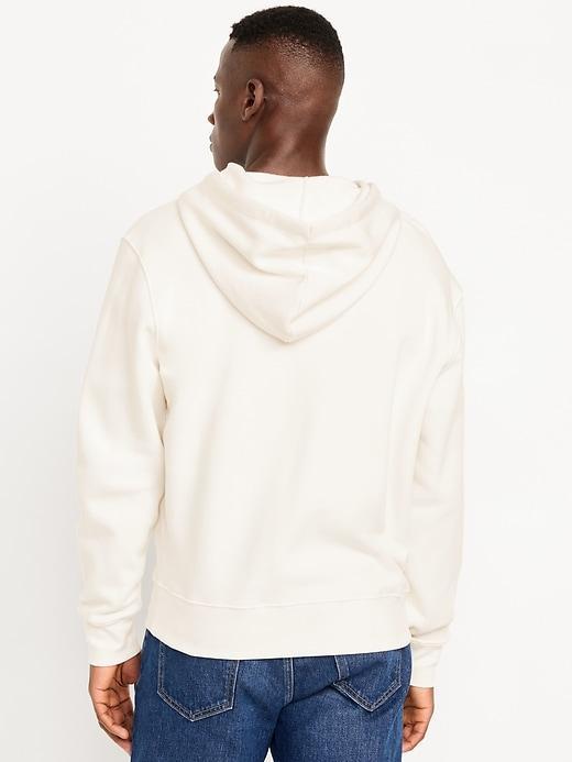 Oversized Logo Zip Hoodie Product Image