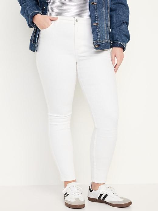 High-Waisted Wow Skinny Jeans Product Image