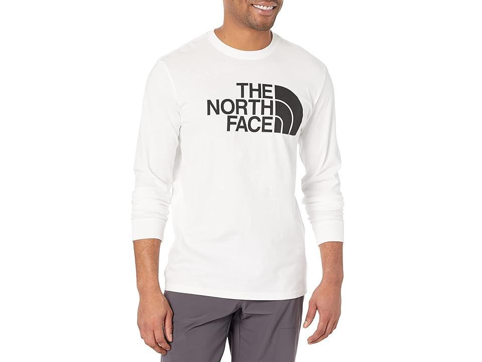 The North Face Long Sleeve Half Dome Tee (TNF /TNF Black) Men's T Shirt Product Image