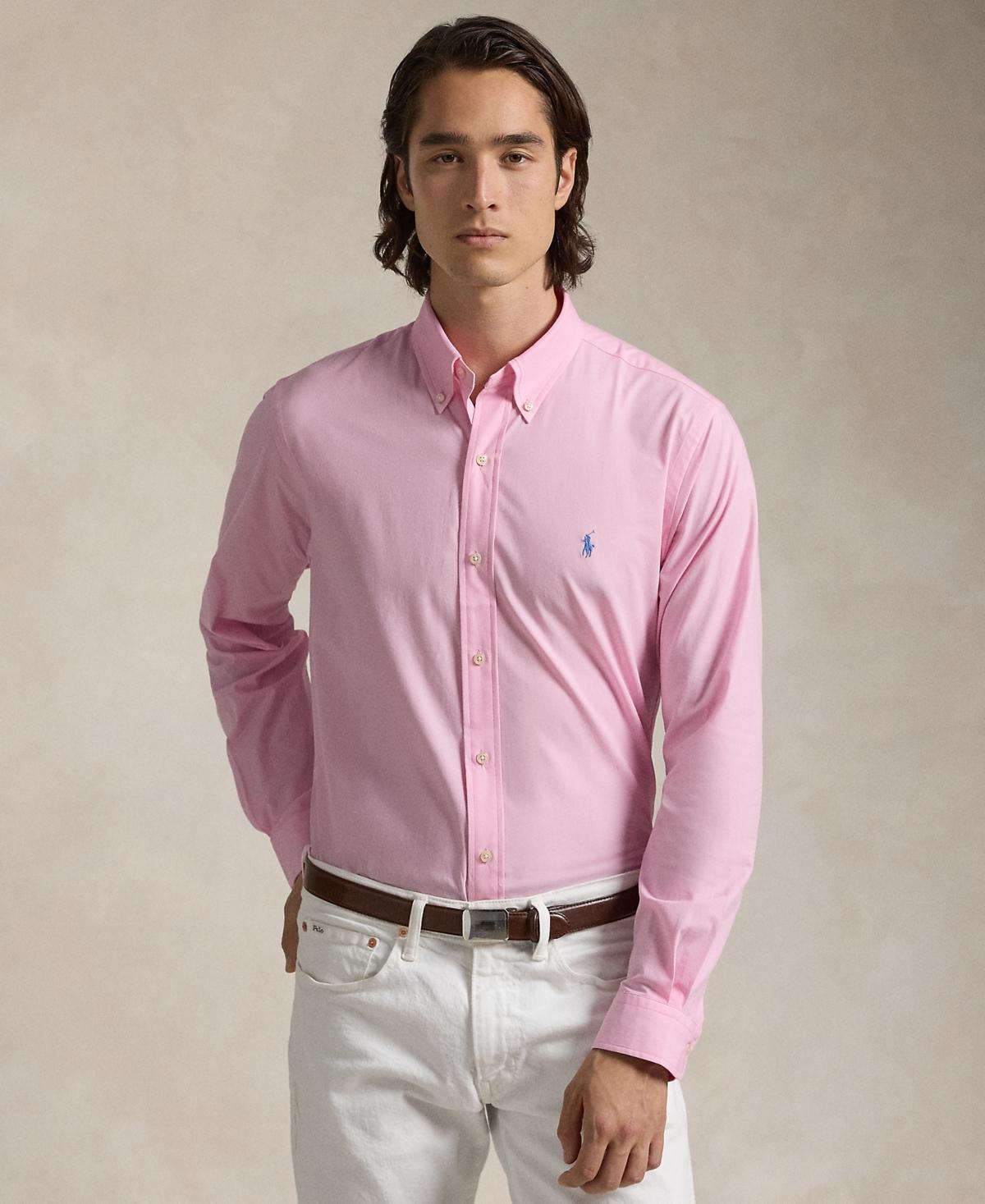 Polo Ralph Lauren Mens Classic-Fit Stretch Poplin Shirt Product Image