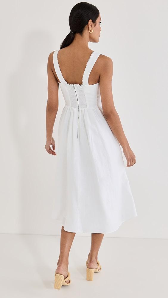 Reformation Tagliatelle Linen Dress | Shopbop Product Image