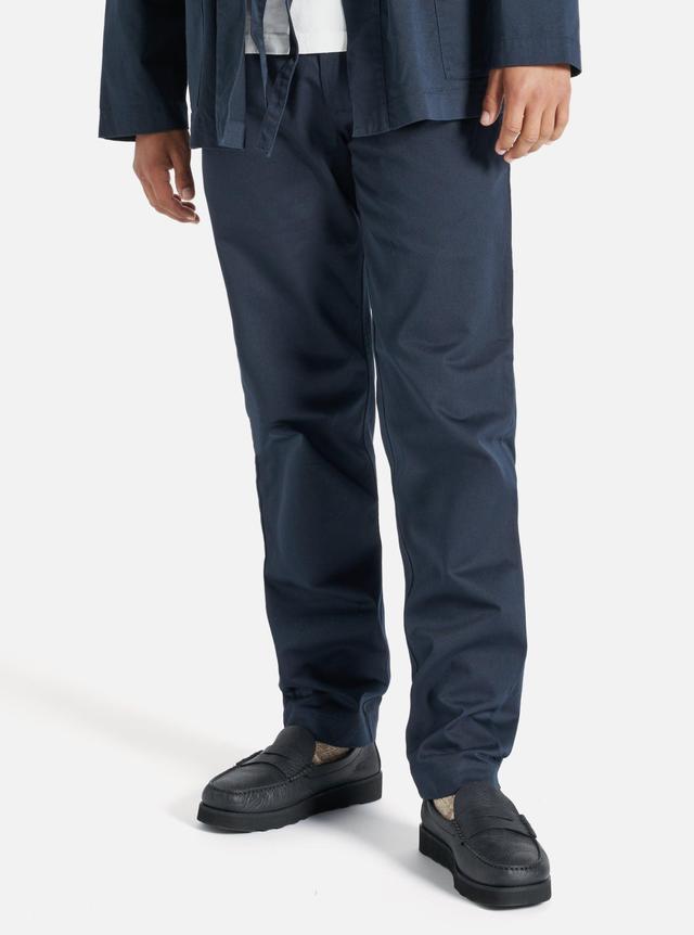 Universal Works Aston Pant in Navy Twill Product Image