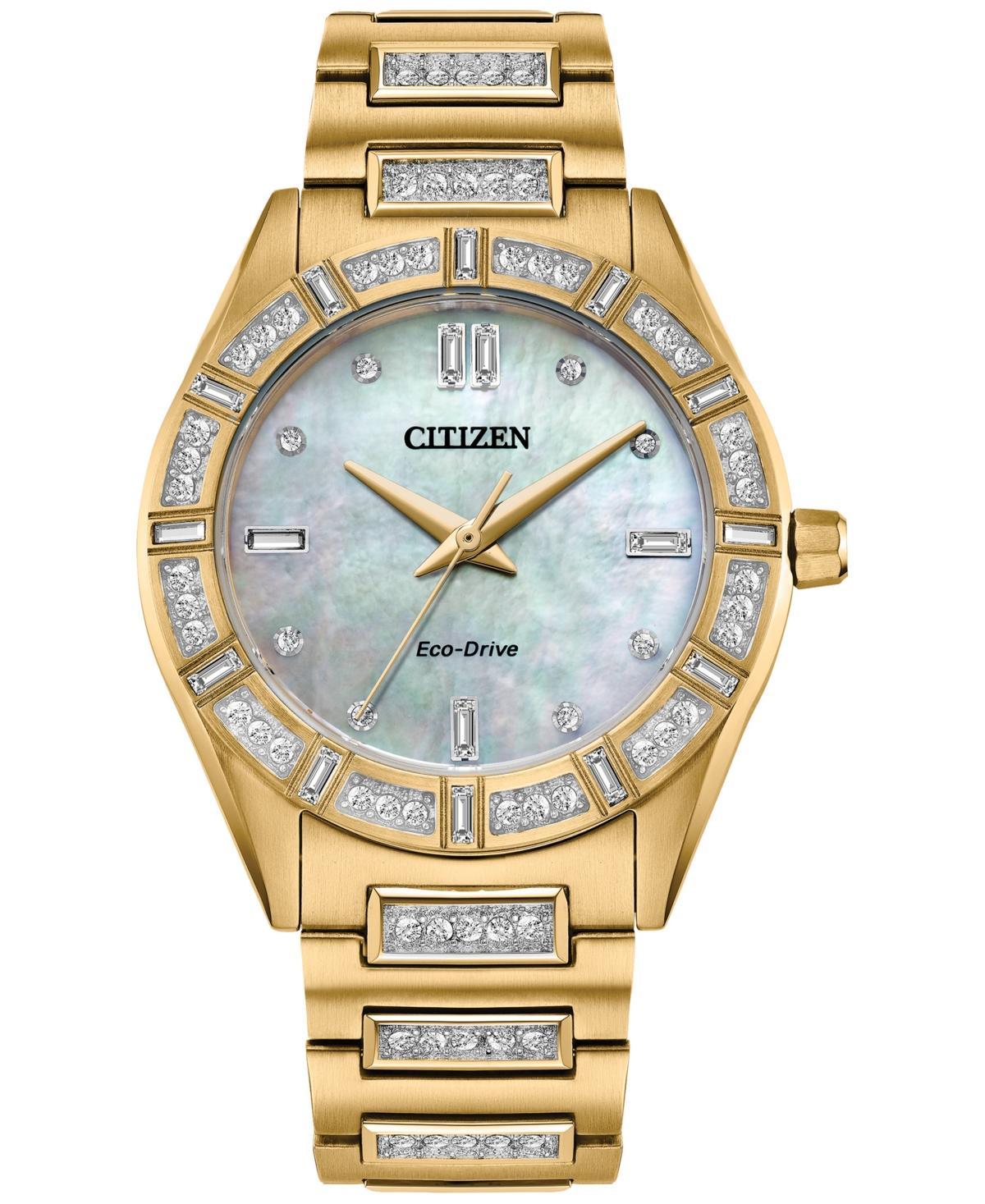 Citizen Eco-Drive Crystal Watch, 34mm Product Image