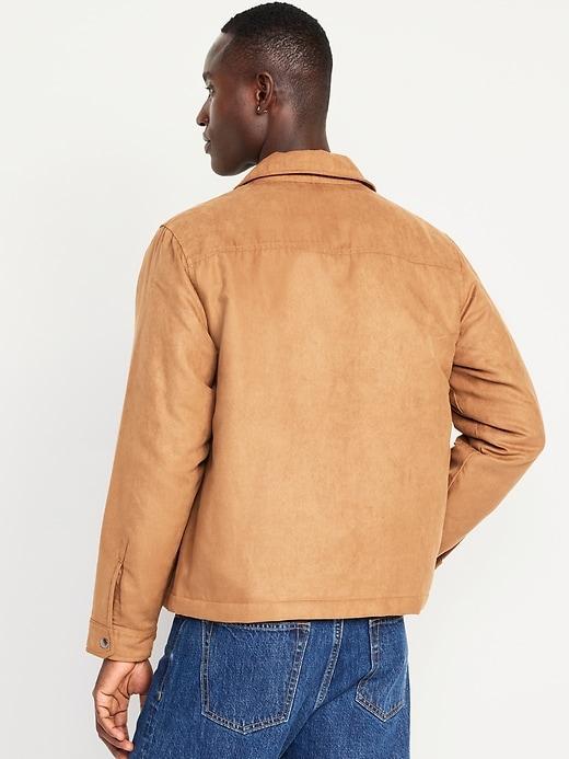 Faux-Suede Jacket Product Image