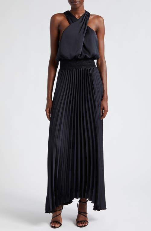 Ramy Brook Arina Pleated Maxi Dress Product Image