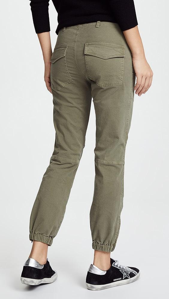 Nili Lotan Cropped Military Twill Pants | Shopbop Product Image