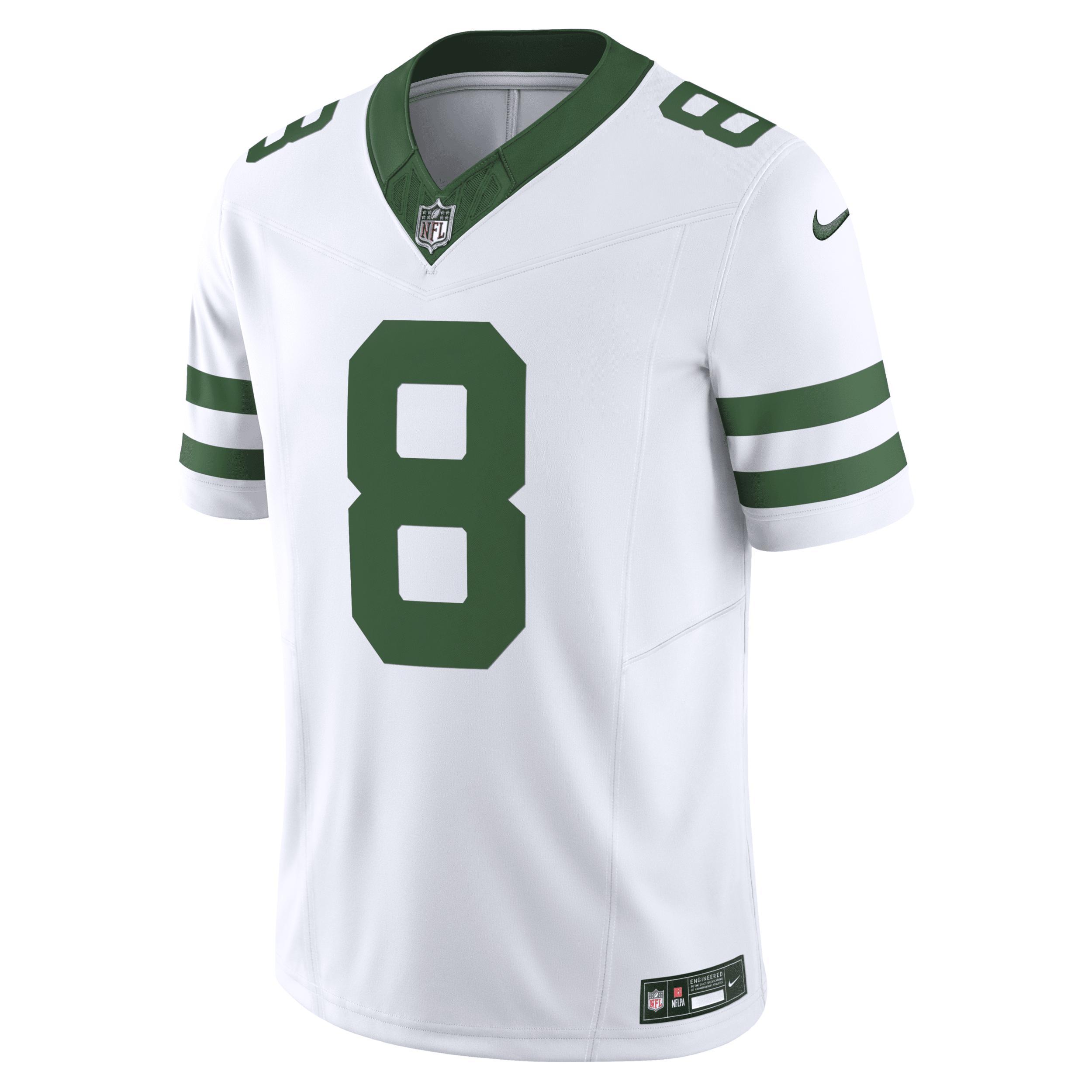 Mens Nike Aaron Rodgers Legacy New York Jets Vapor F.U.S.E. Limited Jersey Product Image