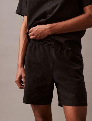 Linen Blend Pull-On Shorts Product Image