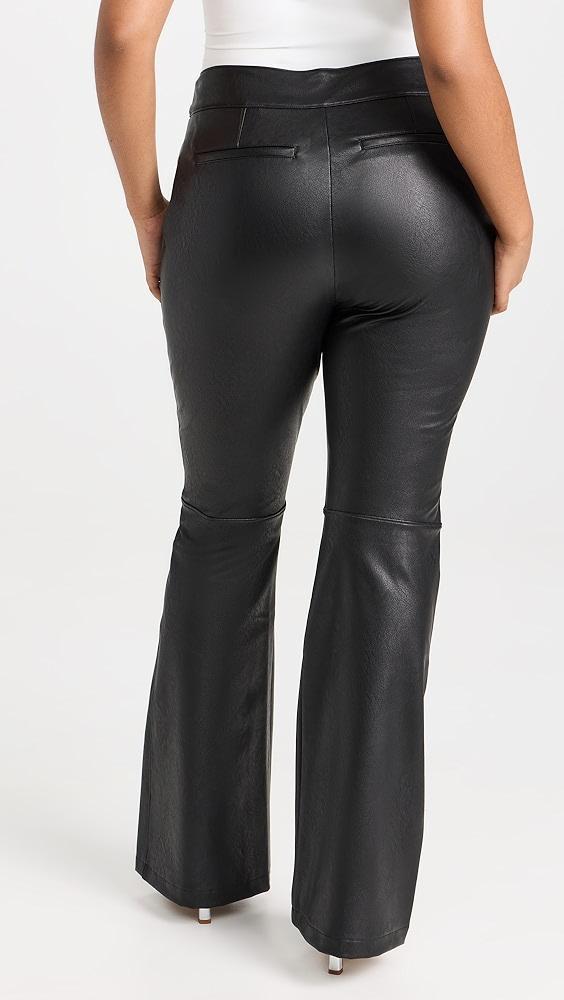 SPANX Leather-Like Flare Pants | Shopbop Product Image