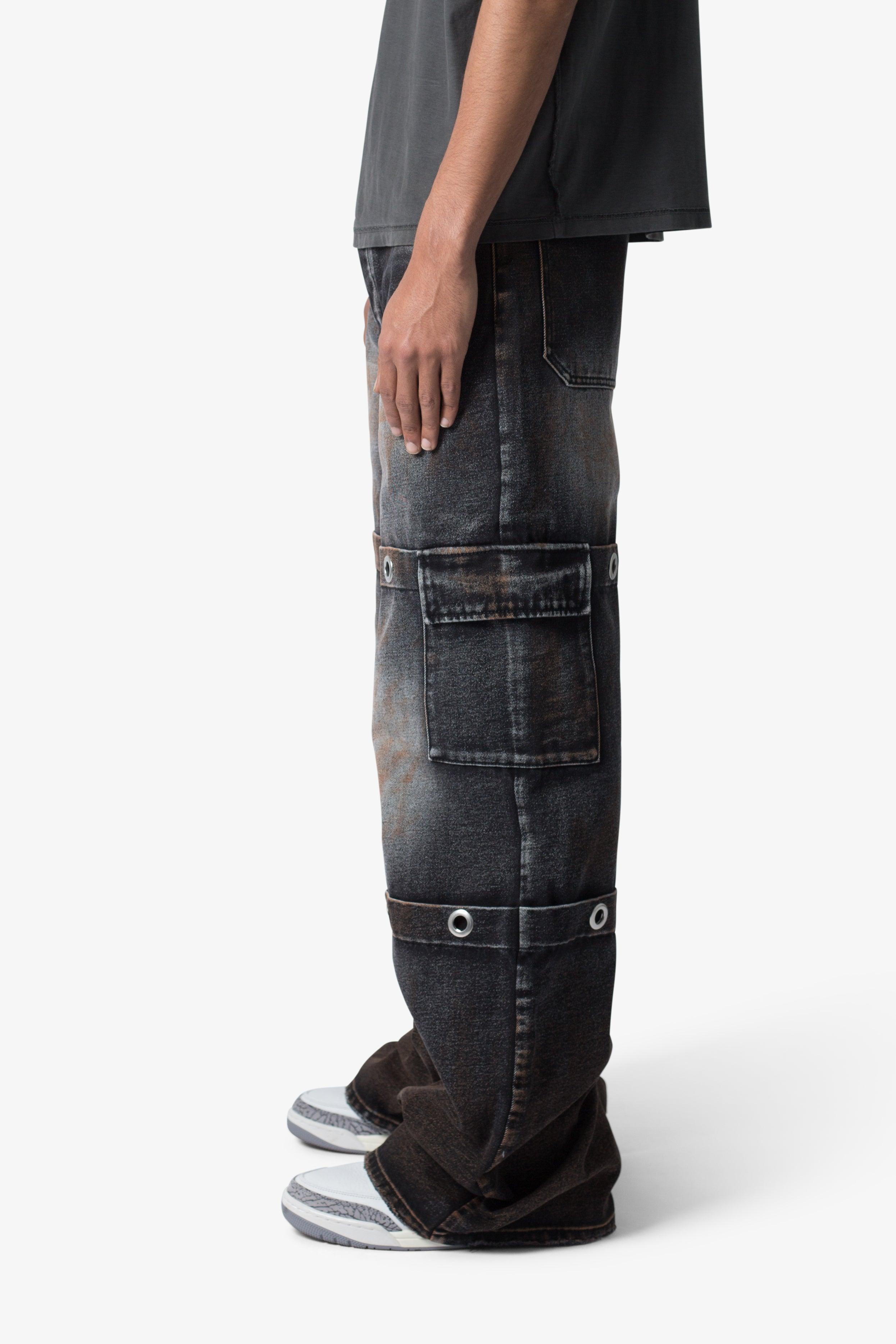 Void Baggy Ring Denim - Washed Black Product Image