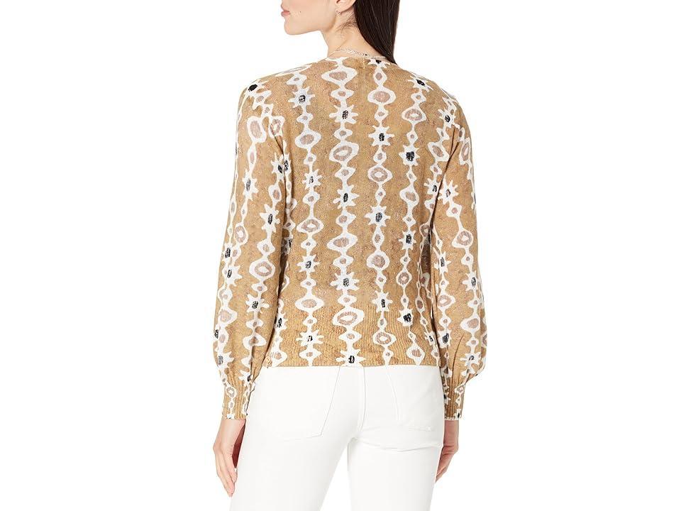 NIC+ZOE Falling Jewels Cardigan (Neutral ) Women's Clothing Product Image