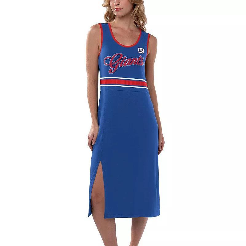 Womens G-III 4Her by Carl Banks Royal New York Giants Main Field Maxi Dress Product Image