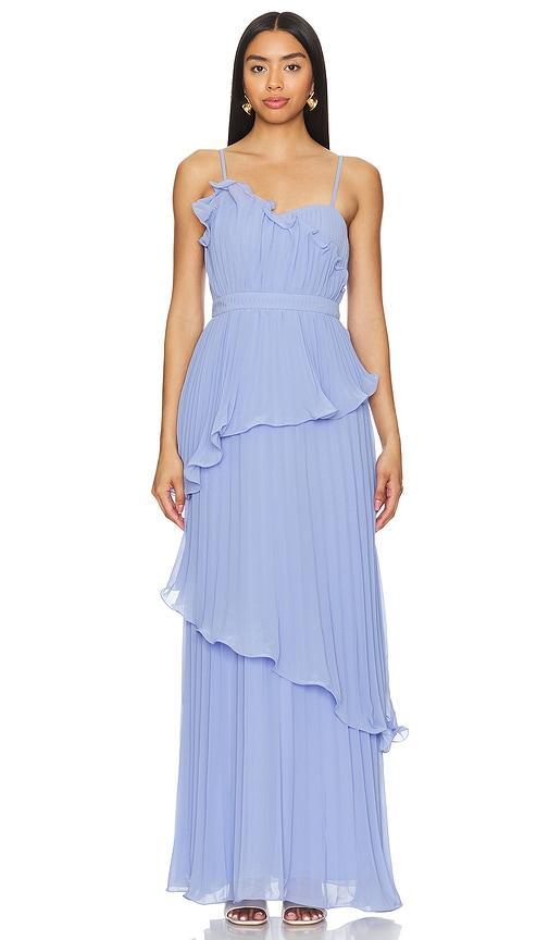 Cassy Pleated Gown Product Image