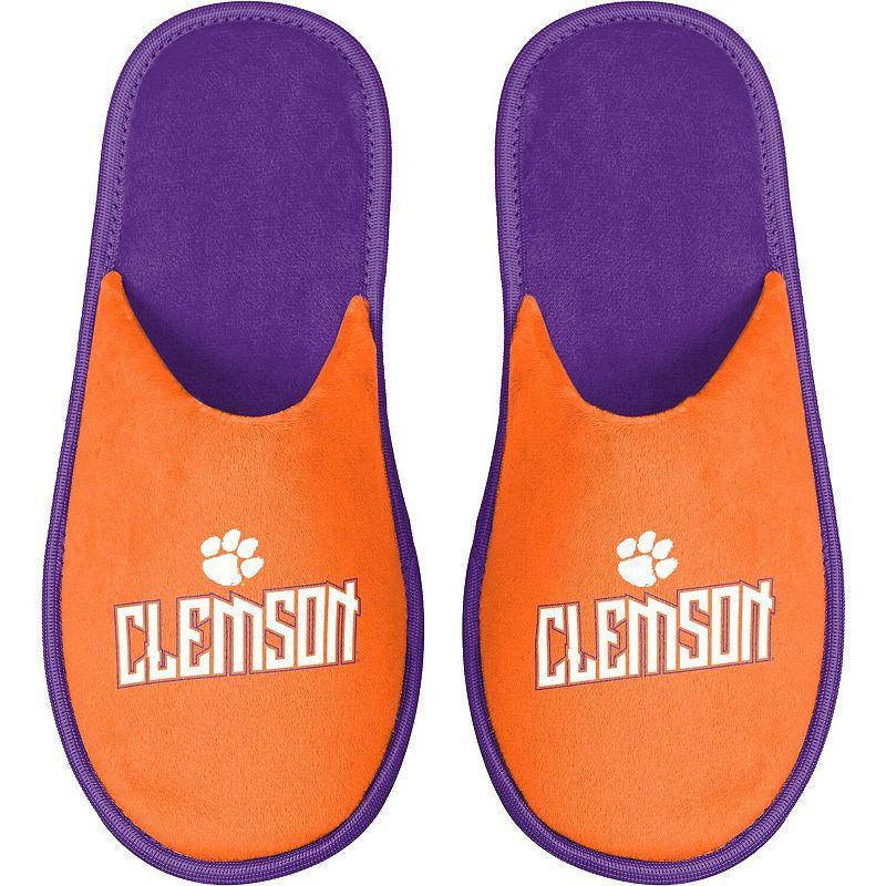 Mens FOCO Clemson Tigers Scuff Slide Slippers Product Image