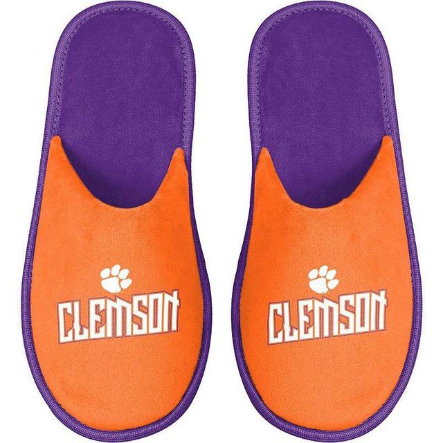 Mens FOCO Clemson Tigers Scuff Slide Slippers Product Image