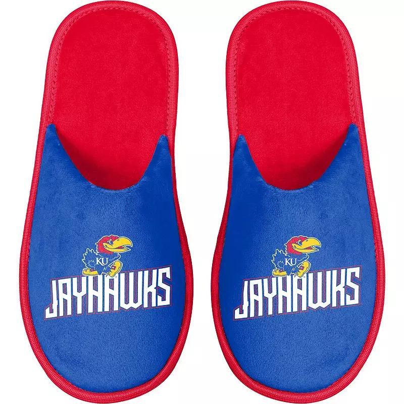 Mens FOCO Kansas Jayhawks Scuff Slide Slippers Product Image