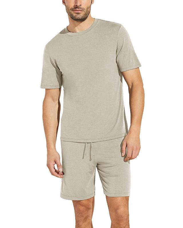 Eberjey Henry Shorts Pj Set (Agave) Men's Pajama Sets Product Image