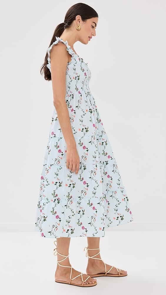 Hill House Home The Ellie Nap Dress in Pond Floral | Shopbop Product Image