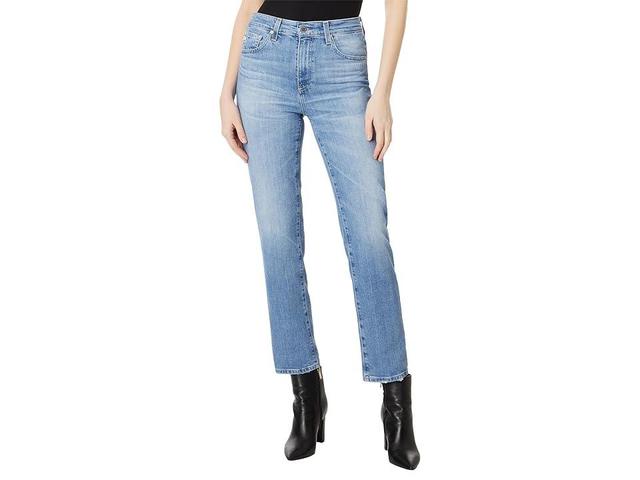 AG Jeans Saige High Rise Straight in 19 Years Suburbia (19 Years Suburbia) Women's Jeans Product Image