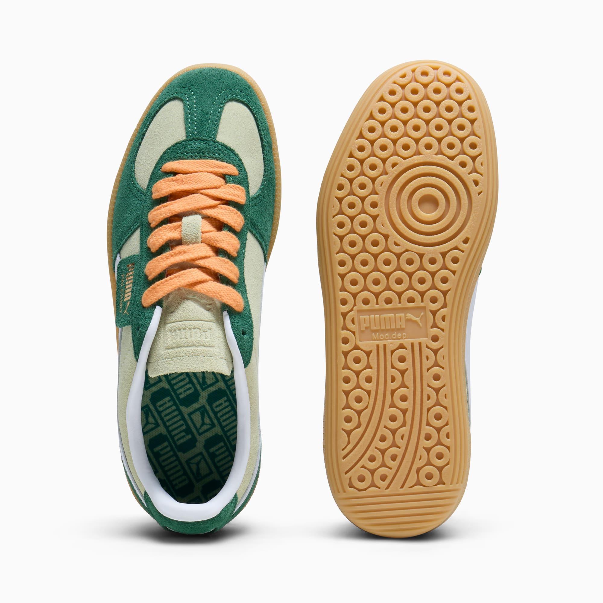 PUMA Palermo Women's Sneakers in Pistachio Green/Vine/Gum Product Image