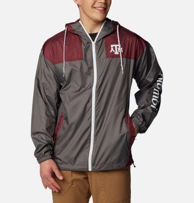 Columbia Mens Collegiate Flash Challenger Windbreaker - Texas A&M- Product Image