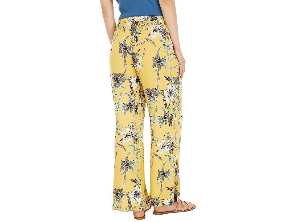 Hurley Solana Wide Leg Pants (Cornsilk Lily) Women's Casual Pants Product Image