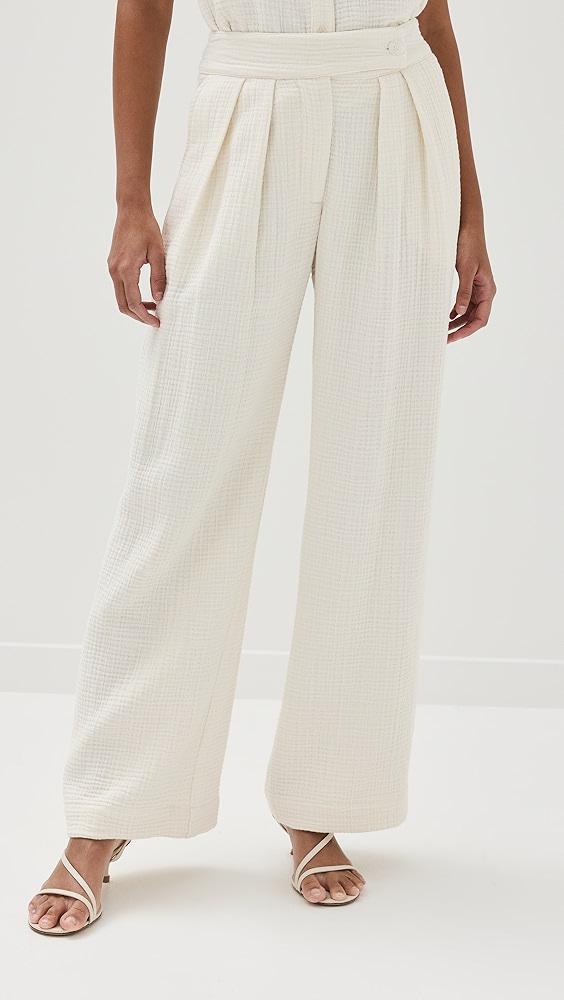 Sablyn Ryan Gauze Trousers | Shopbop Product Image