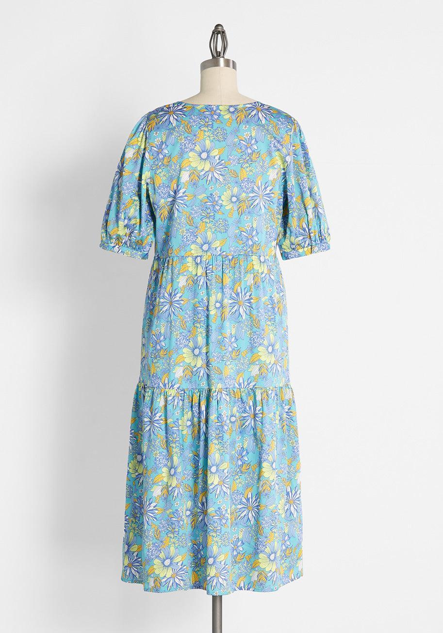 High Tea, High Time Midi Dress Product Image