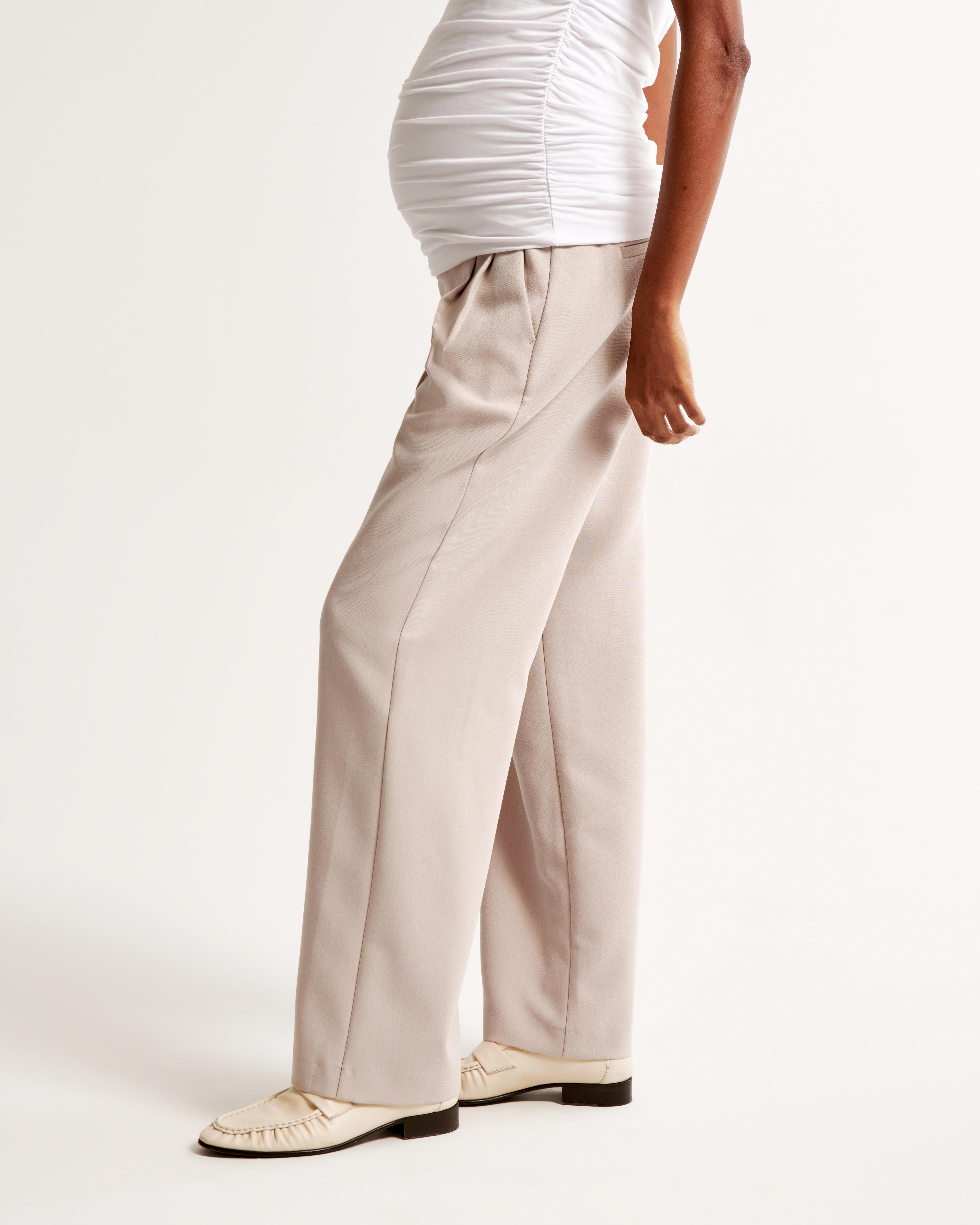 Maternity A&F Sloane Tailored Pant Product Image