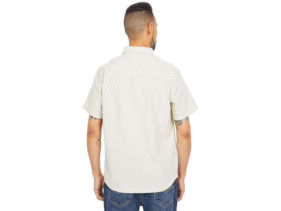 Toad&Co Harris Short Sleeve Shirt (Salt) Men's Clothing Product Image