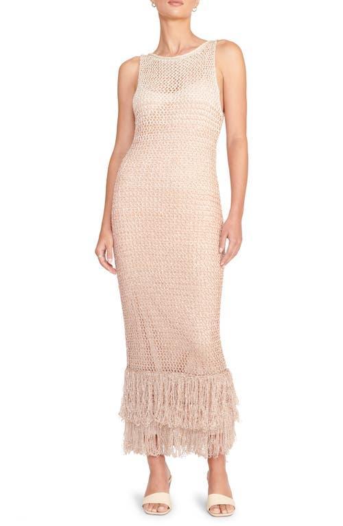 Womens Constanza Sequined Netted Maxi Dress Product Image