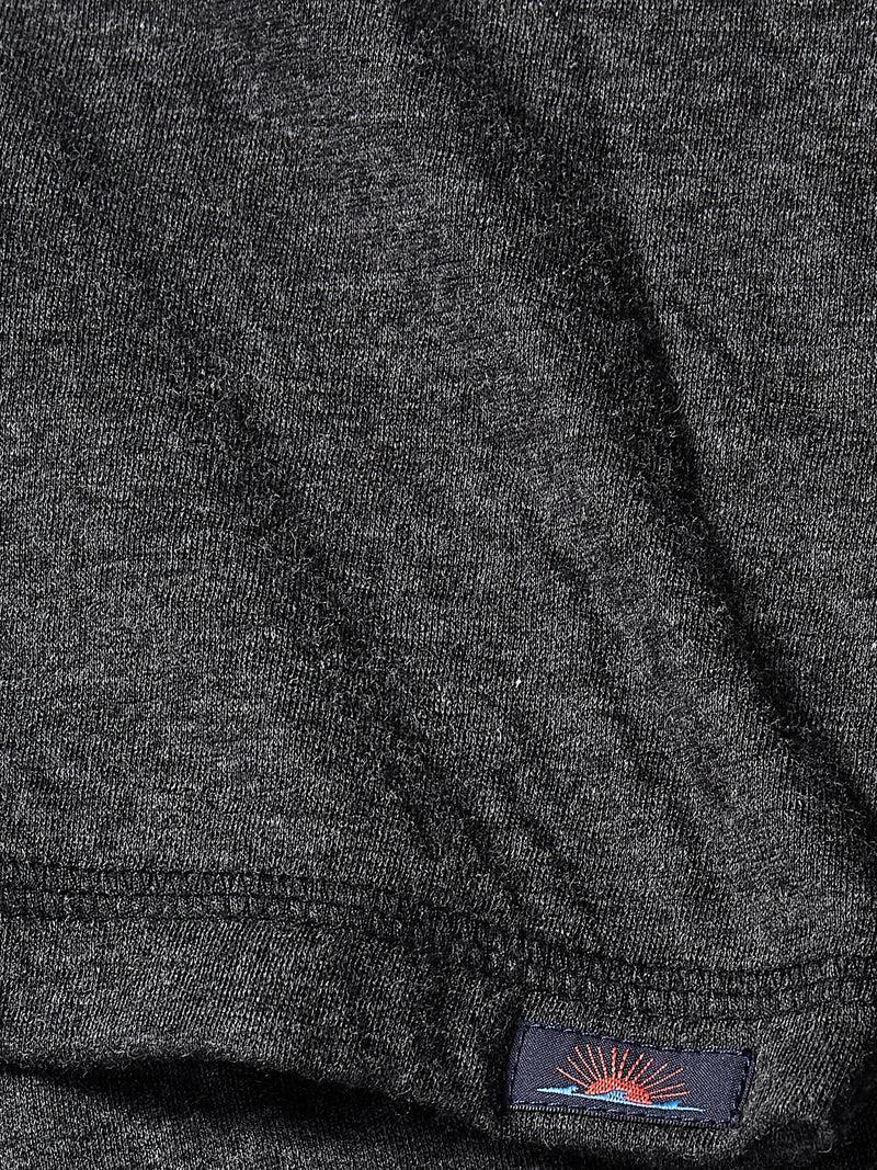 Long-Sleeve Cloud Henley (Tall) - Charcoal Heather Product Image