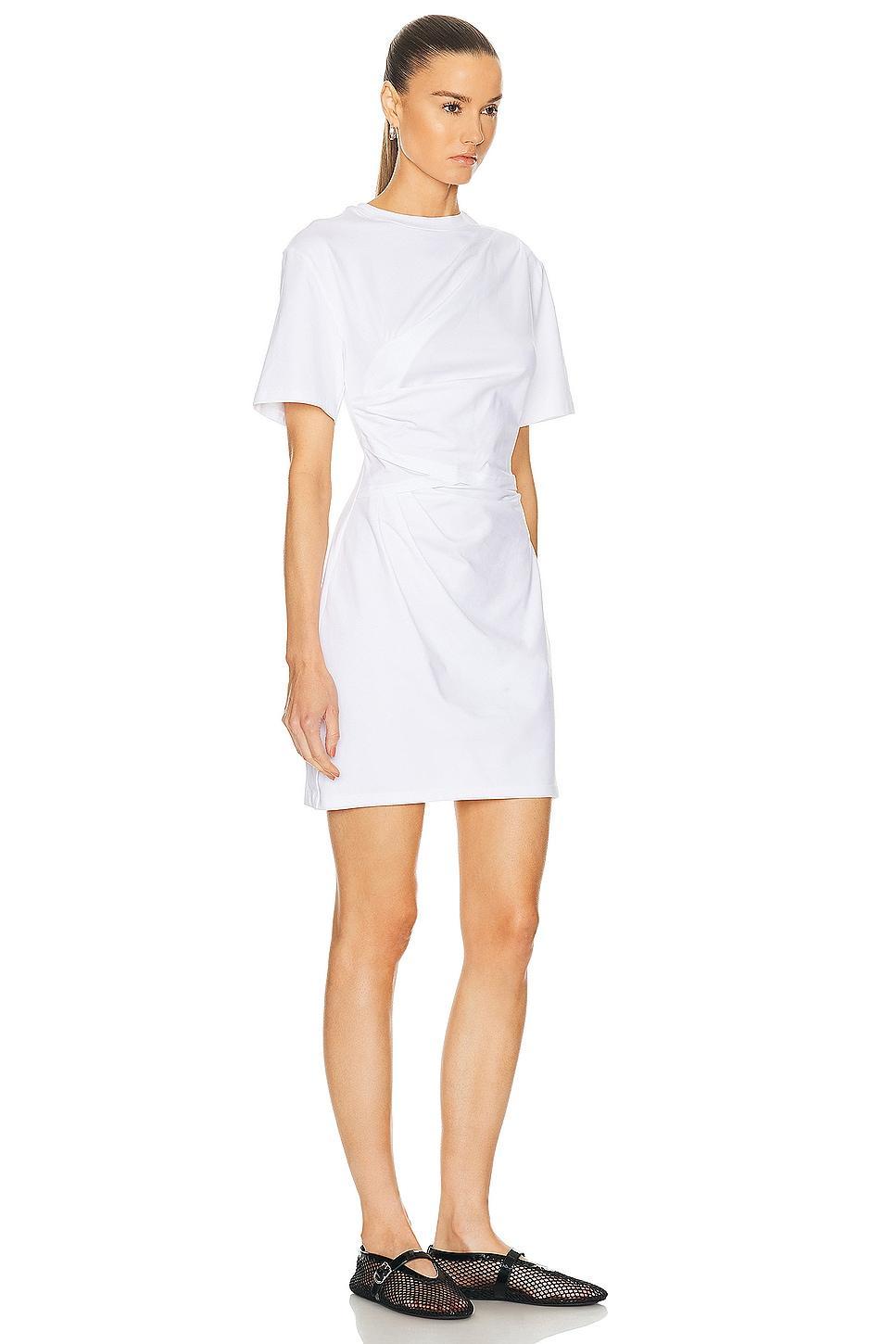 SIMKHAI Zeus Draped T-Shirt Dress Product Image