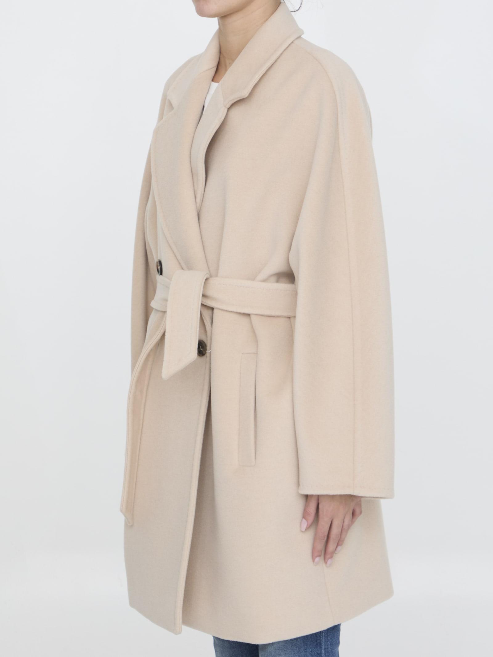 MAX MARA 101801 Icon Coat In Beige Product Image