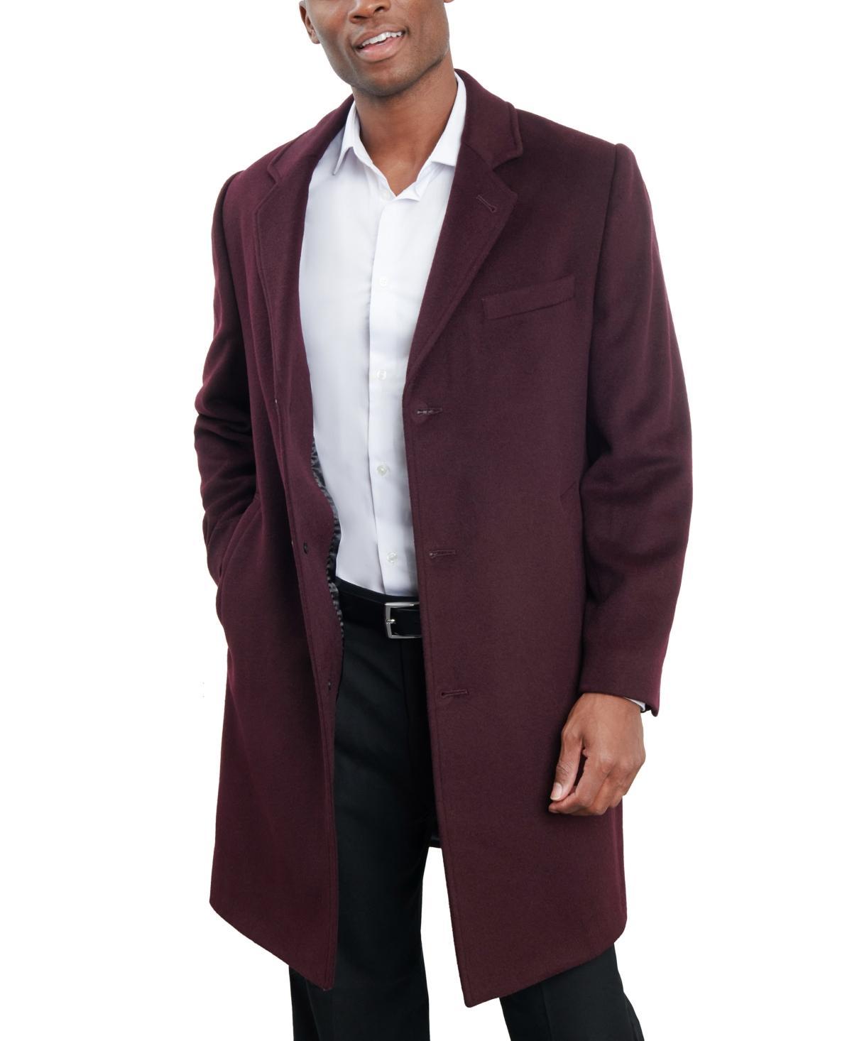 London Fog Men Signature Wool-Blend Overcoat Product Image