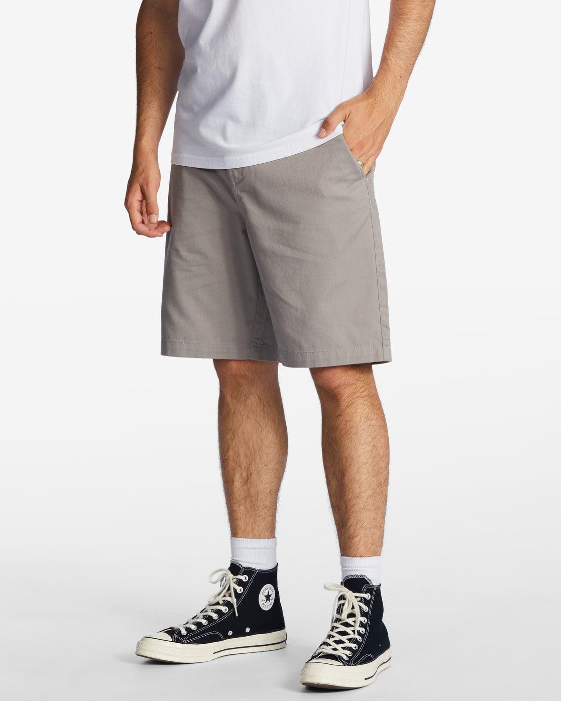 Carter Workwear 21" Shorts - Grey Male Product Image