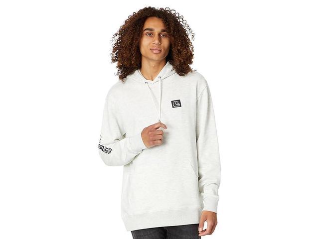 Quiksilver The Original Pullover Hoodie Marble Heather) Men's Clothing Product Image