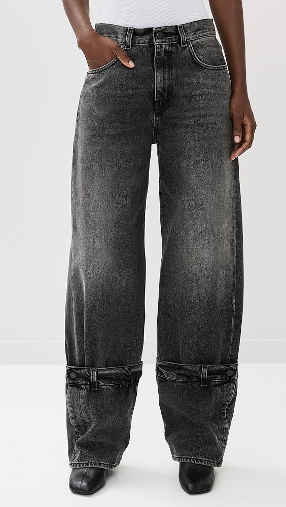 HAIKURE Hurley Medium Black Jeans | Shopbop Product Image