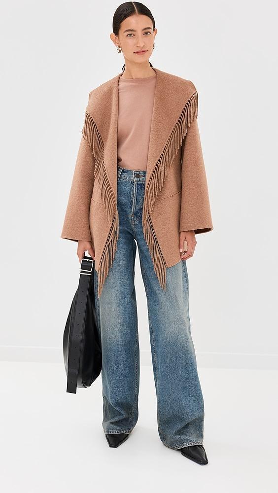 SIMKHAI Rowen Fringe Jacket | Shopbop Product Image