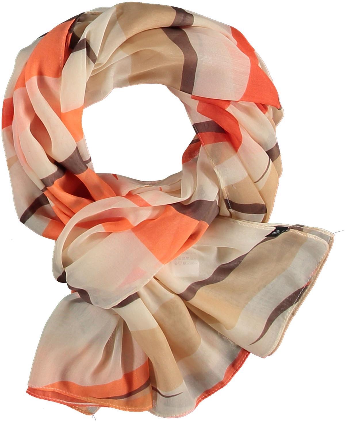 Fraas Womens Graphic Stripes Scarf Product Image