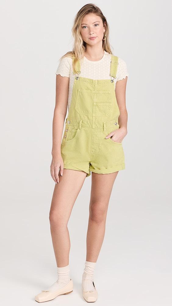 Free People Ziggy Shortall Romper Overalls | Shopbop Product Image