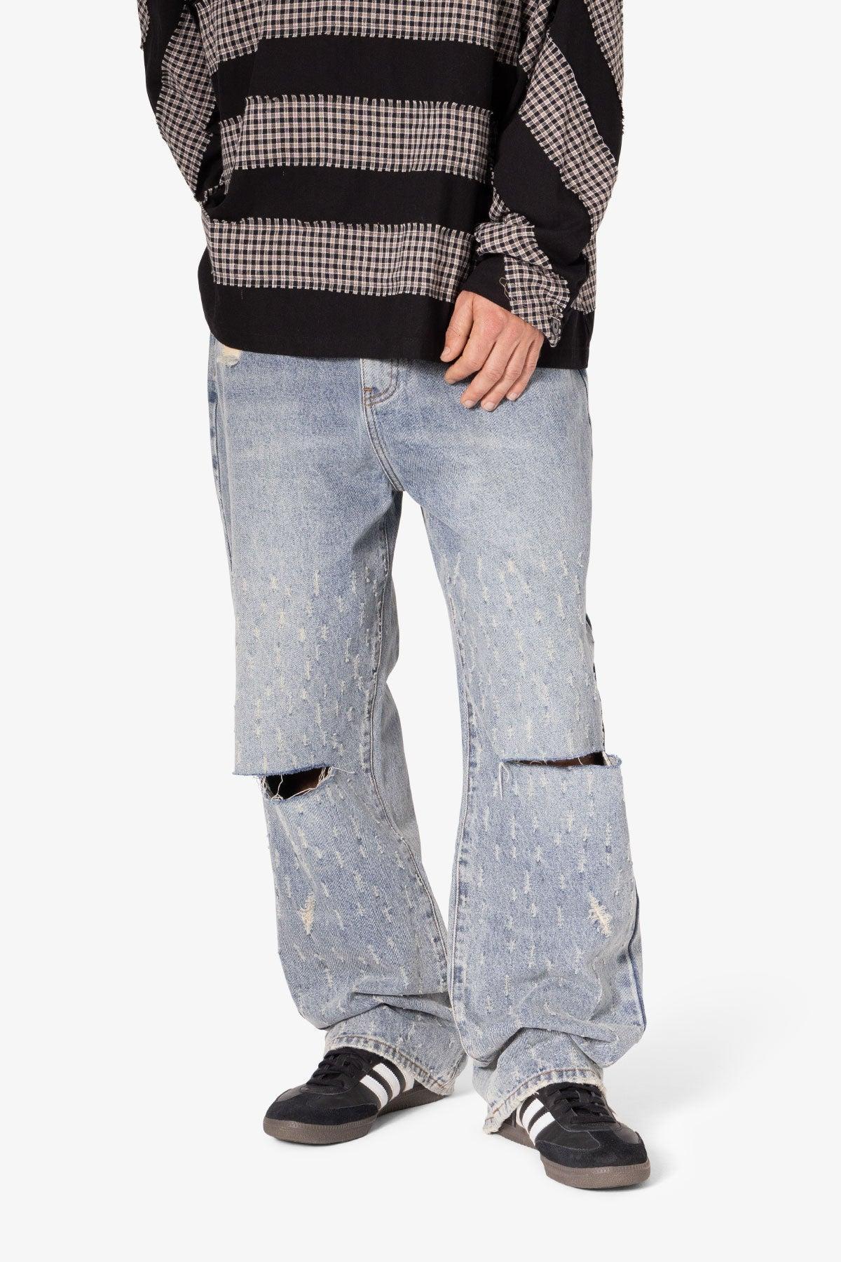 Ultra Baggy Skeet Shotgun Denim - Blue Product Image