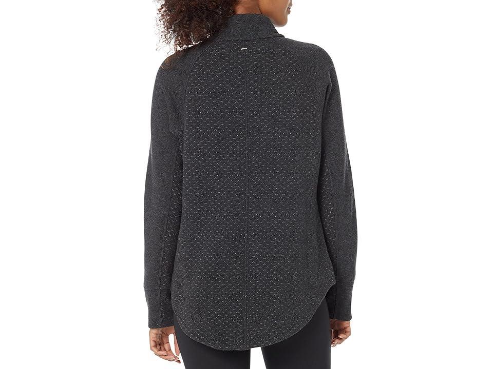 Prana Frozen Falls Sweater (Charcoal) Women's Clothing Product Image