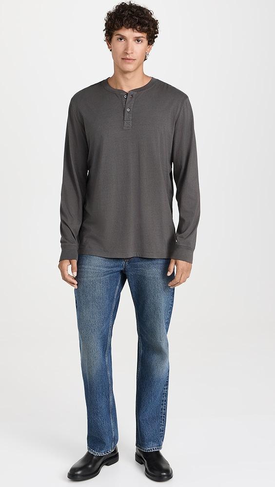 Taylor Stitch Cotton Henley | Shopbop Product Image