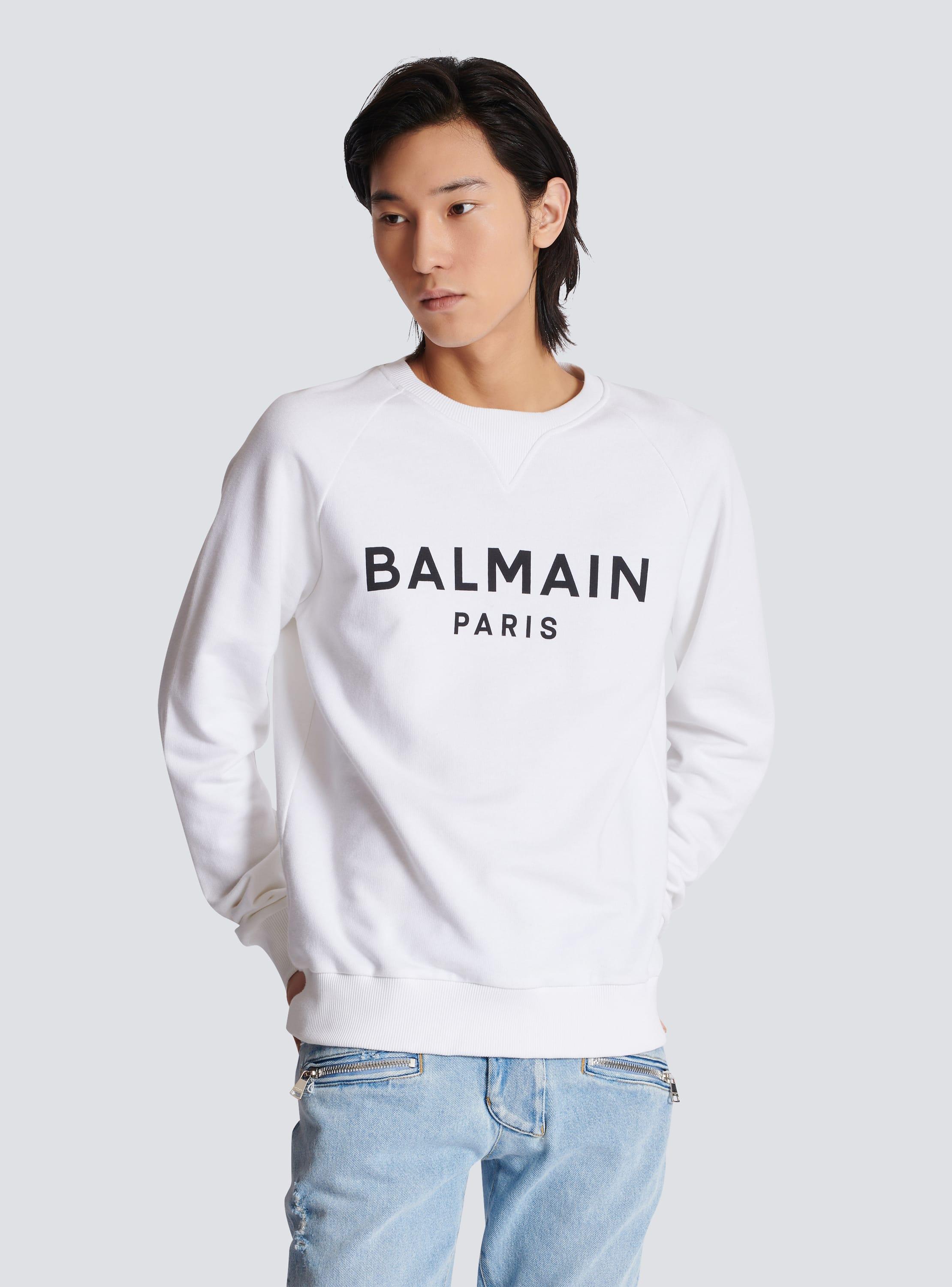 Balmain Paris printed sweatshirt Product Image