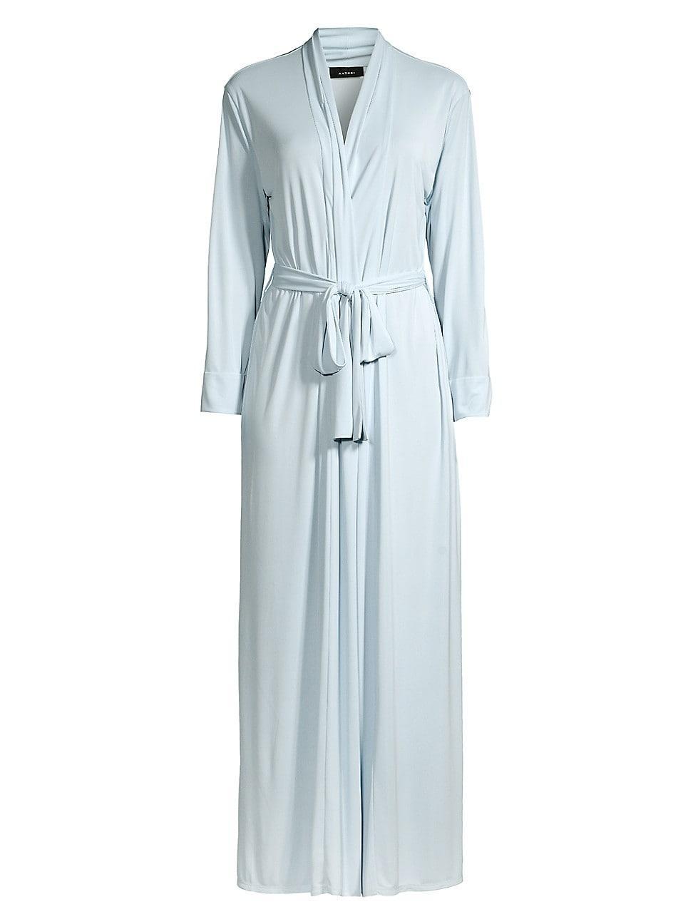 Womens Enchant Long Satin Robe Product Image