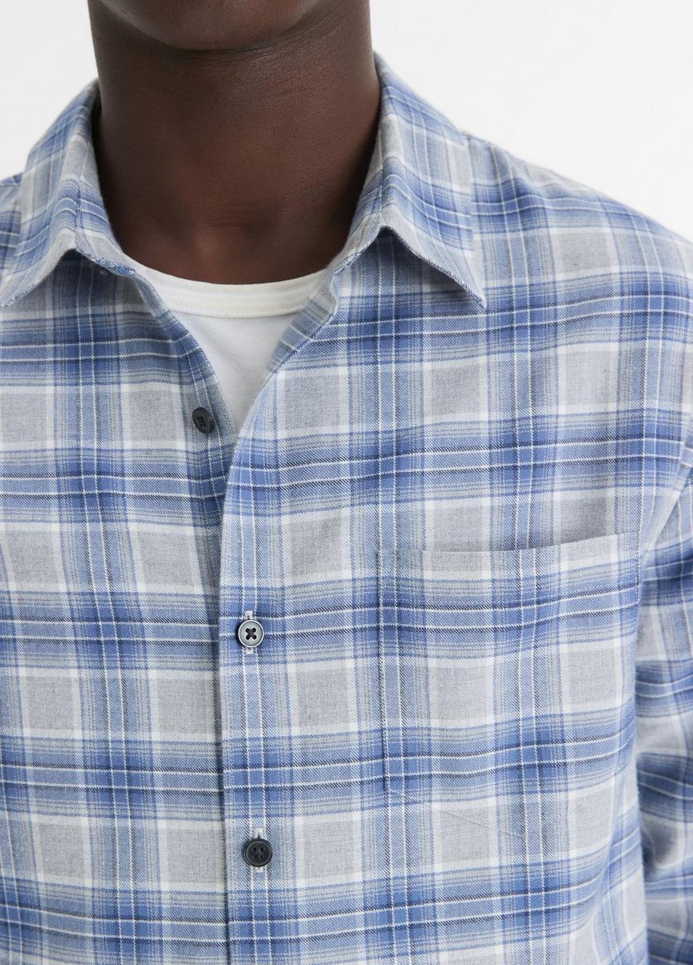 Vineyard Plaid Cotton Shirt Product Image